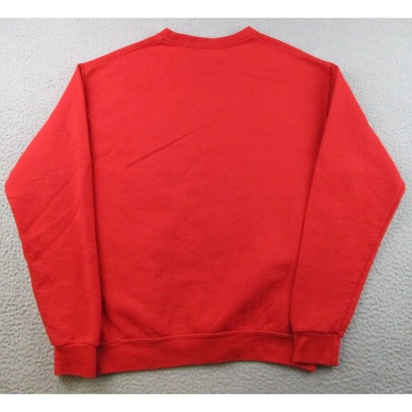 Christmas Sweatshirt Men's Medium Santa Claus Funny Holiday Hos in this House - Picture 7 of 8